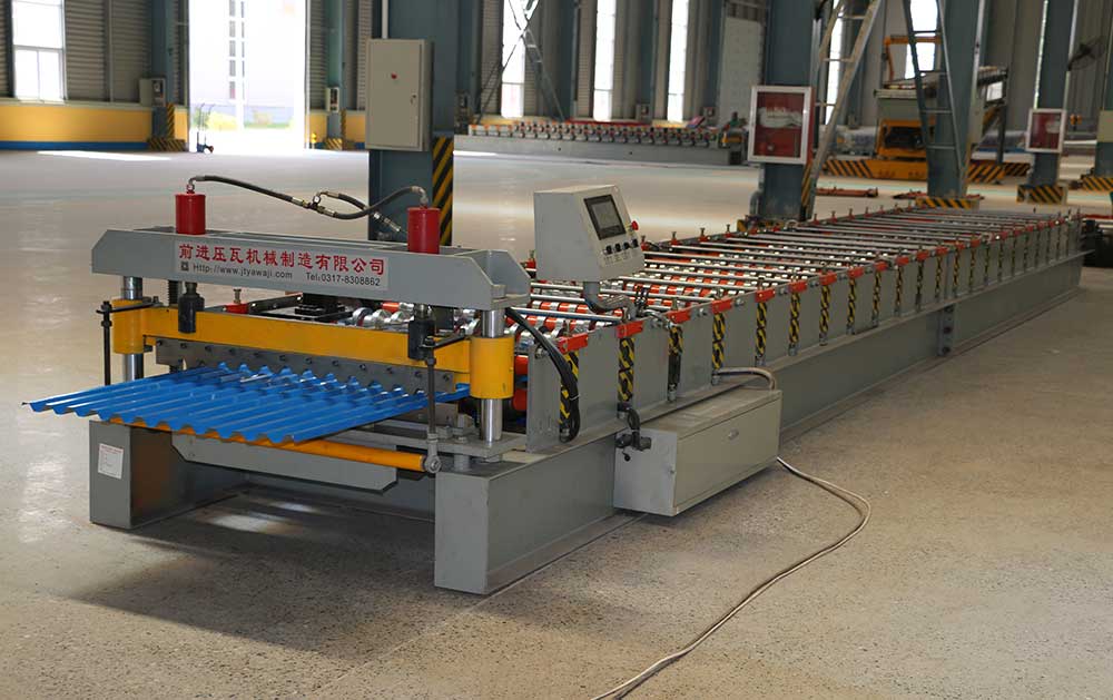 Indonesia Roofing Sheet Roll Forming Machine (YX23-85-935)